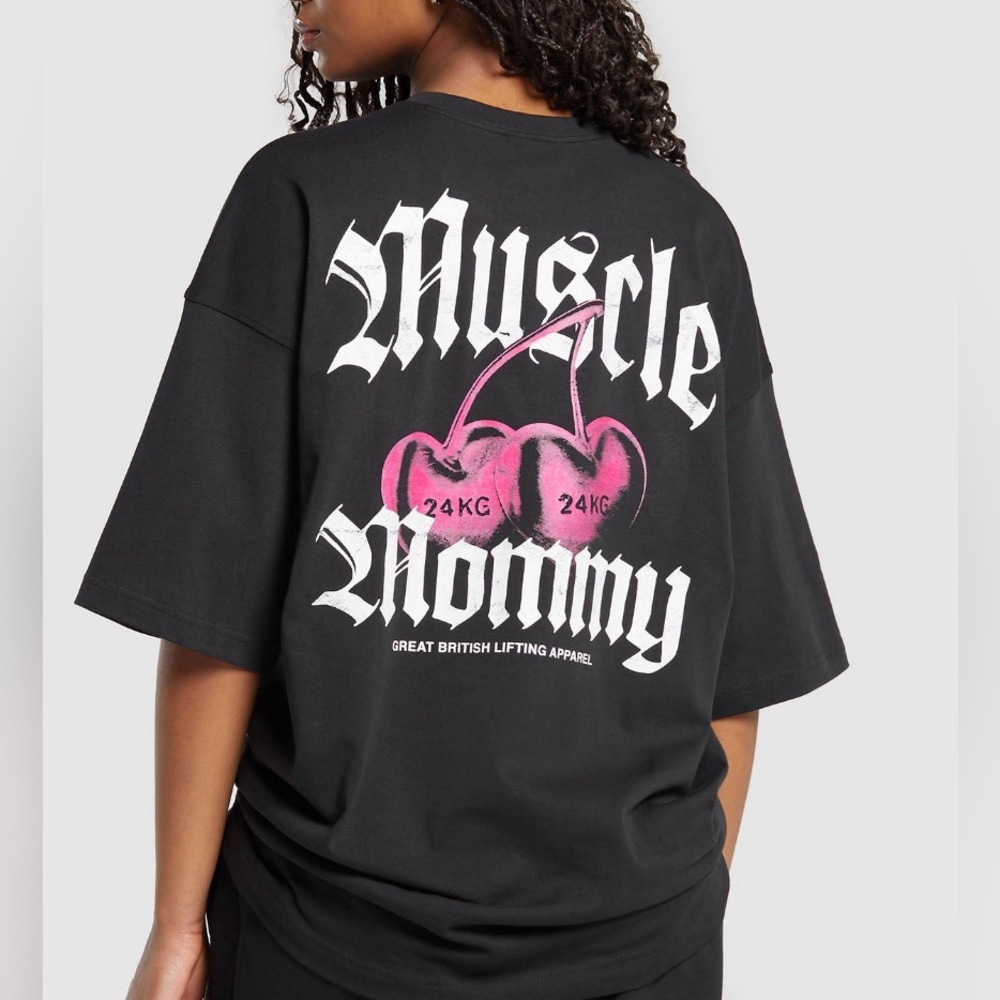 Gymshark Miami limited edition muscle mommy T shirt